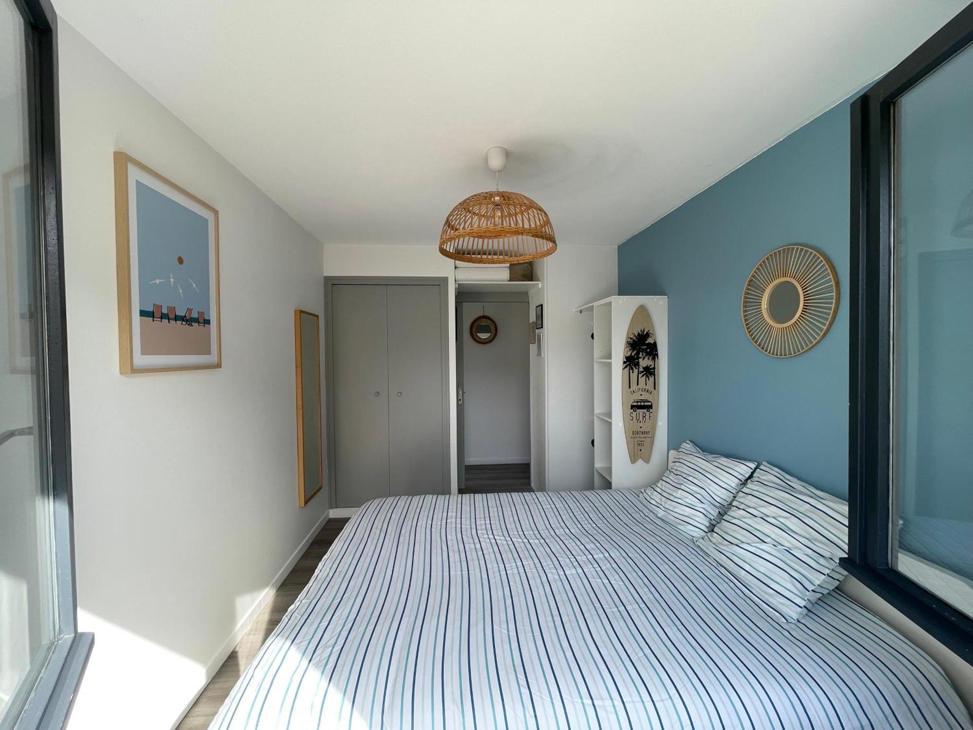 Appartement Avec Chambre, Terrasse Et Jardinet Proche Plage, Foret Pins, Piste Cyclable, Lac Mimizan-Plage Eksteriør billede