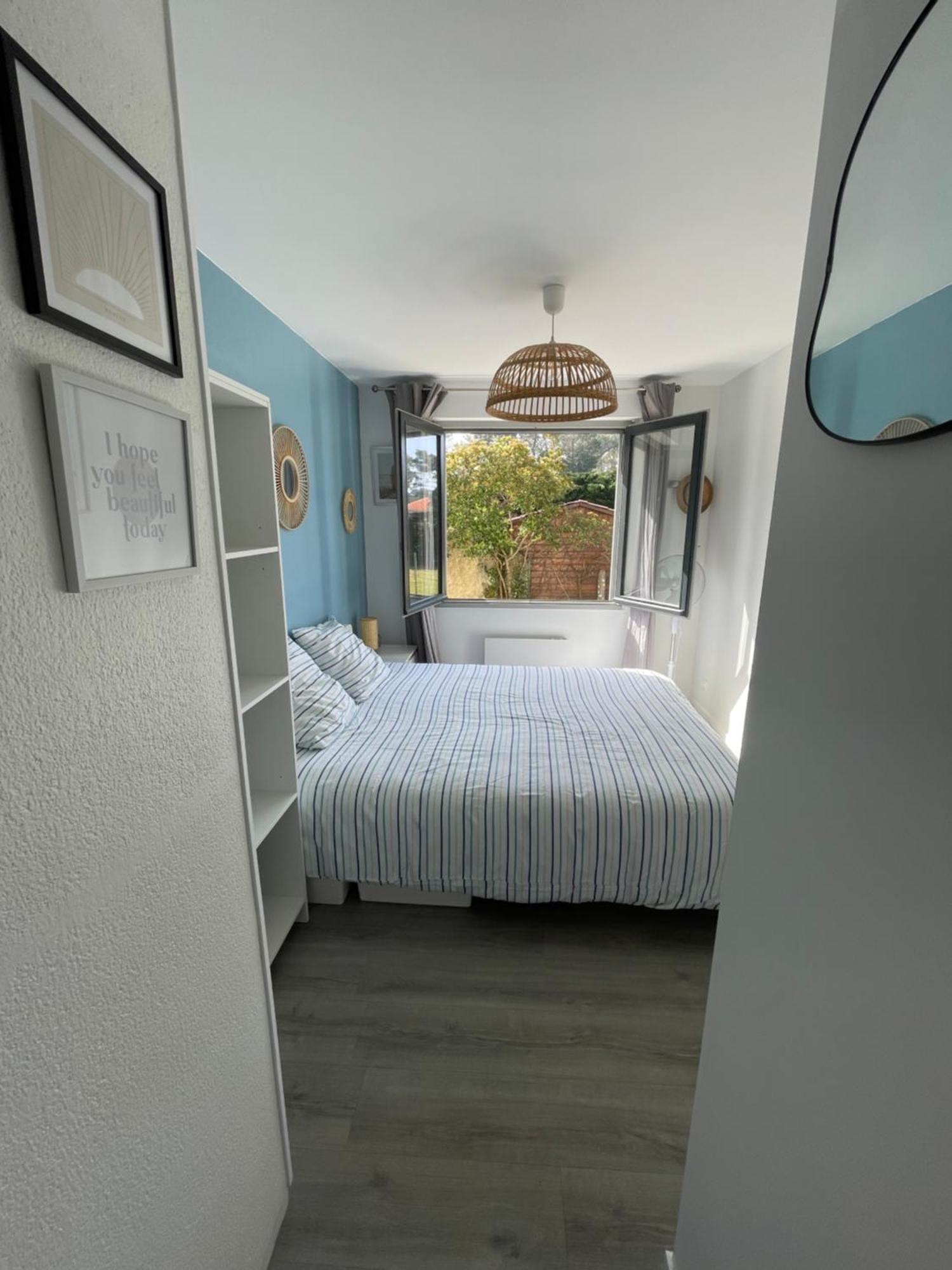 Appartement Avec Chambre, Terrasse Et Jardinet Proche Plage, Foret Pins, Piste Cyclable, Lac Mimizan-Plage Eksteriør billede